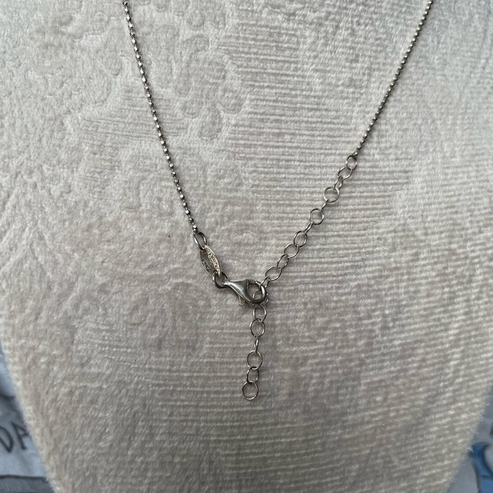 Silver necklace,necklace for women, best gift ,Elegant Heart Pendant Necklace - Picture 9 of 10